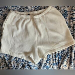 WILD FABLE Women's  Off White Casual Shorts